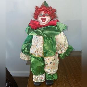 Clown Doll on Stand